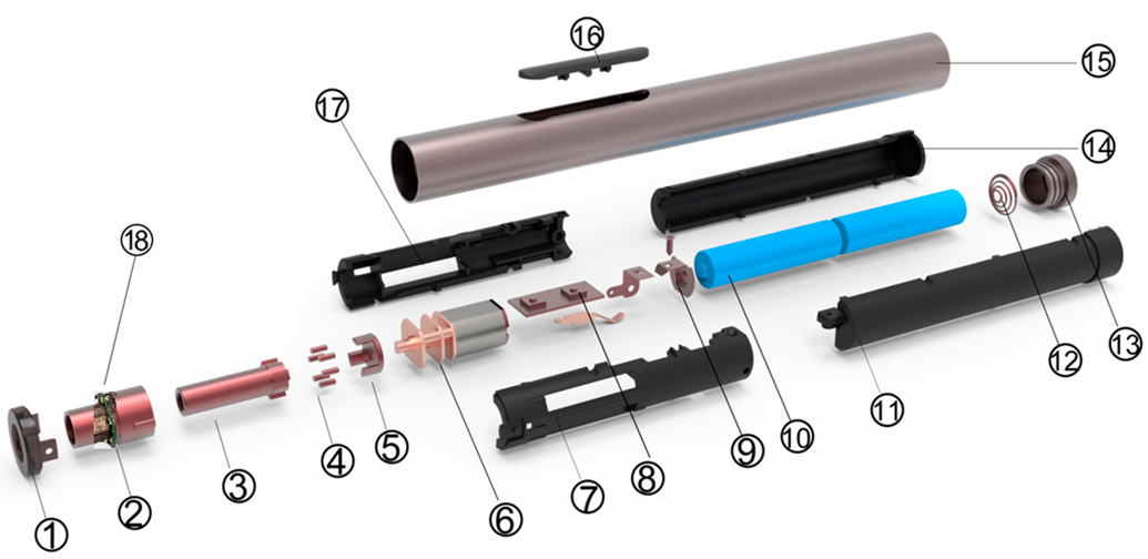 Инструмент [ОТР-3 Н20] - разборная схема
